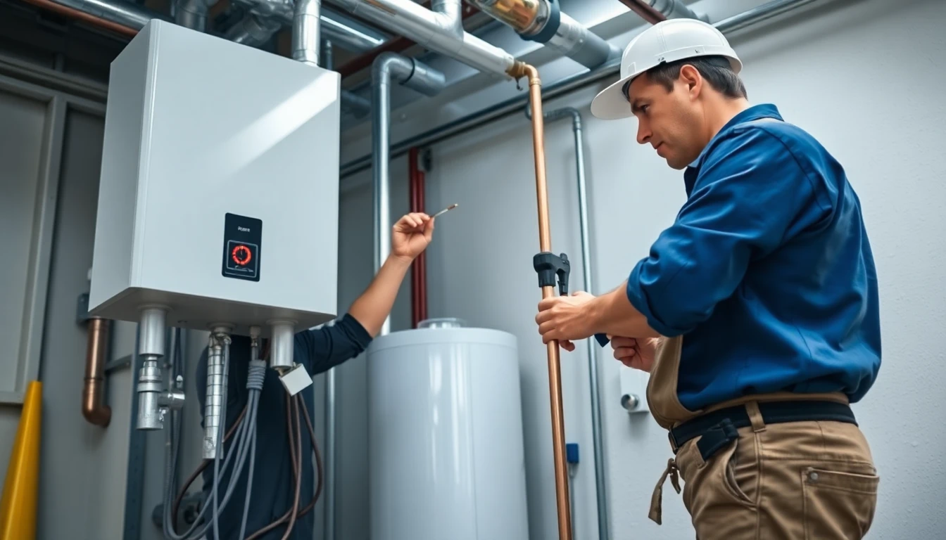 Commercial Tankless Water Heater Installation